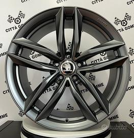 CERCHI IN LEGA SKODA KAROQ KODIAQ OCTAVIA YETI 18