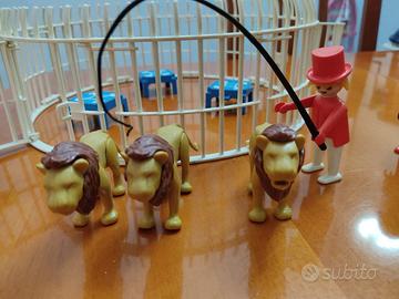 Playmobil gabbia leoni