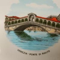 Piatto Richard Ginori p.te Rialto Ve 