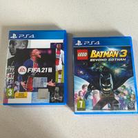 Giochi ps4 fifa21 legobatman3