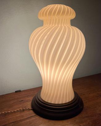 Lampada in vetro murano