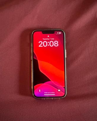 Iphone 13 128 gb con cover e vetro antiurto