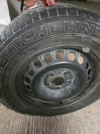 RUOTA SCORTA RUOTINO VW SEAT AUDI CERCHIO IN FERRO