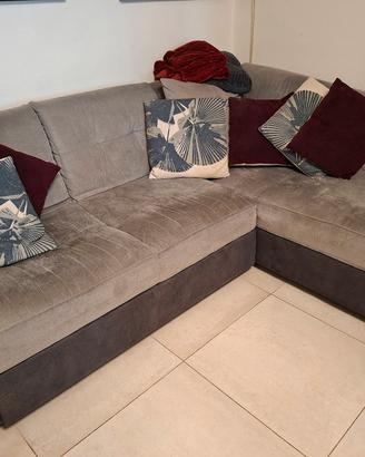 divano letto bicolore design
