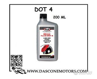 Liquido freni dot4 200 ml