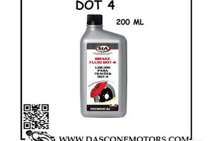 Liquido freni dot4 200 ml