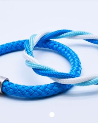 Bracciale in corda intrecciato L4K3