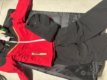 Completo sci Bunf 8 anni con maglia pile