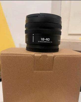 Panasonic  lumix obiettivo 18-40 l mount