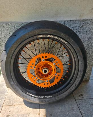 Kit Cerchi Motard Faba SM-Strong