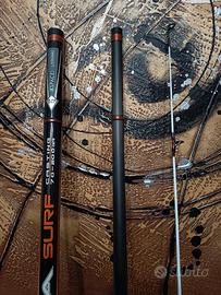 canna da pesca 3 pezzi 