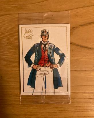 Card Limited Edition Corto Maltese Watercolor