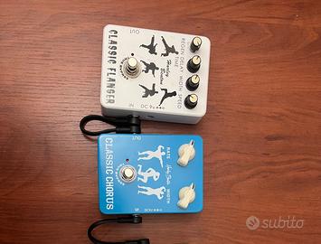 Lotto n. 3 pedali per chitarra elettrica