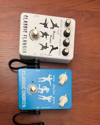 Lotto n. 3 pedali per chitarra elettrica