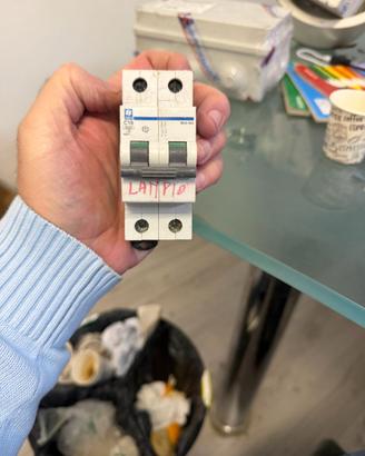 Interruttore magnetotermico bipolare C16 usato