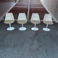 Sedie Tulip di Eero Saarinen per Knoll