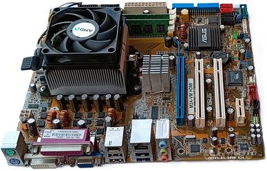 SCHEDA MADRE ASUS M2A-VM HDMI,ATHLON 64  4GB RAM
