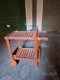 Carrello bar da giatdino
