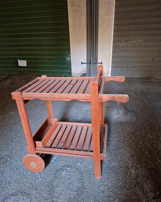 Carrello bar da giatdino