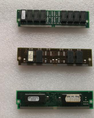 Banchi di memoria SIMM DIMM DDR