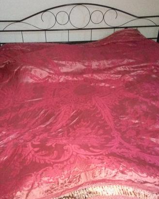 Copriletto matrimoniale jacquard damascato