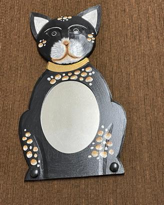 Specchio gatto nero