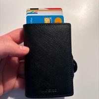 Portafoglio MOERO classic black zip