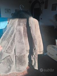 Pelliccia  shearling originale taglia 46