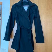 Impermeabile donna nero Zara