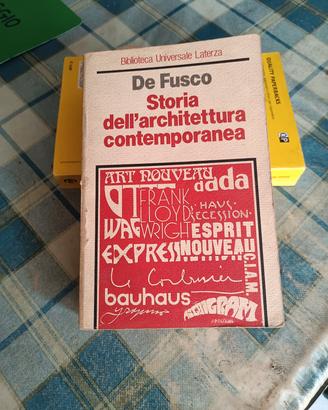 STORIA DELL' ARCHITETTURA CONTEMPORANEA 