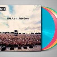 Oasis Times Flies  4LP Red-Green-Blu-Orange Sigill