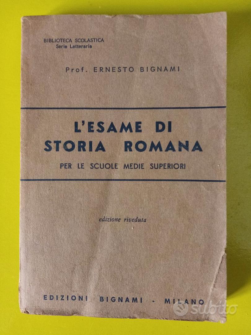 L'esame di storia Romana e I Promessi Sposi - Libri e Riviste