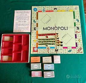 MONOPOLI Editrice Giochi (anni ‘70) scatola rara