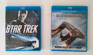 Star Trek Into Darkness e serie classica blu ray