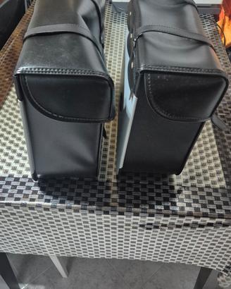 coppia borse moto e bici 