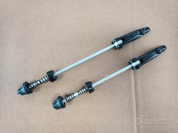 bloccaggi ruote fulcrum neri bici corsa