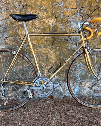 Bicicletta Corsa Colnago Mexico placcata oro 59 cm