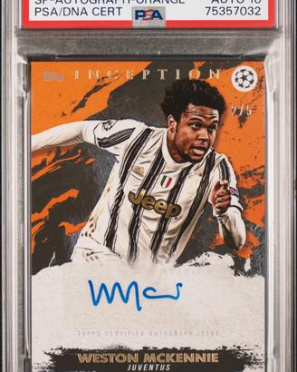 2020/21 Topps Inception Weston Mckennie auto /5