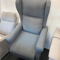 Poltrona relax el. alzapersona con poggiatesta