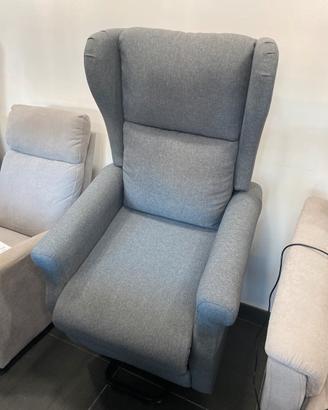 Poltrona relax el. alzapersona con poggiatesta