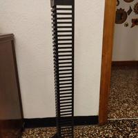 Porta CD metallo nero