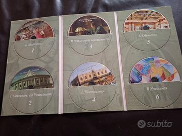 Letteratura italiana- 6 CD ROM in raccoglitore 