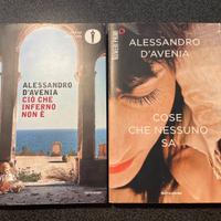 Lotto 2 libri di Alessandro D'Avenia