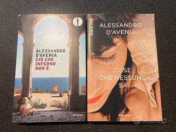 Lotto 2 libri di Alessandro D'Avenia