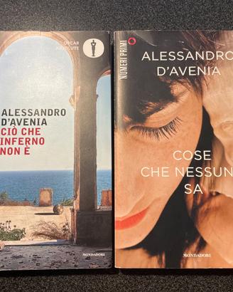 Lotto 2 libri di Alessandro D'Avenia