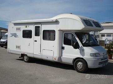 Laika Ecovip 2.1 Ducato 2.8 JTD 127cv meno di 7m