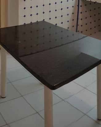 Piano in Granito Nero / Marmo 130x80 cm