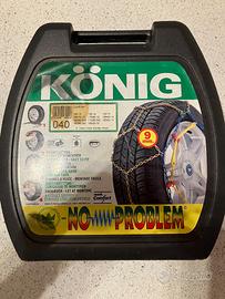 Catene da neve KÖNIG originali 9 mm – usate una so