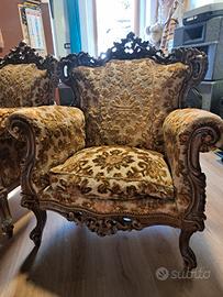 Due poltrone vintage 