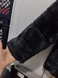 Giaccone pelliccia sintetica donna